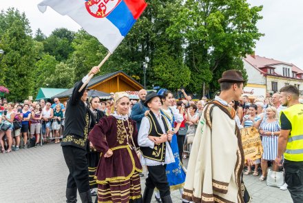 Korowód 56.Tygodnia Kultury Beskidzkie